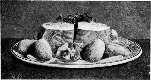 Baked Halibut, Bone Removed After Baking