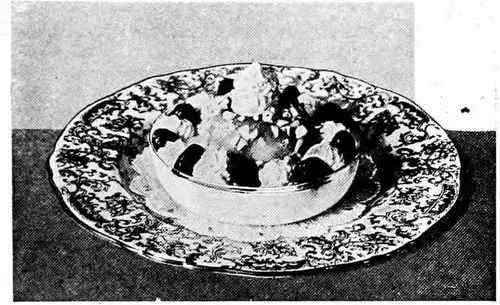 Junket With Apple, Cherries, Etc.