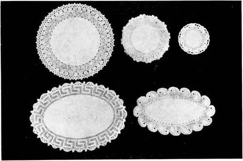 Lace Papers For Sweet Dishes
